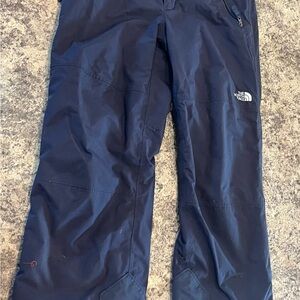 Navy Blue North Face Snow pants